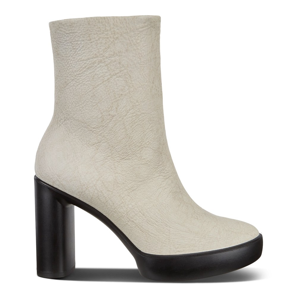 Botas Mujer - ECCO Shape Sculpted Motion 75 Mid-Cut - Blancos - NXU268753